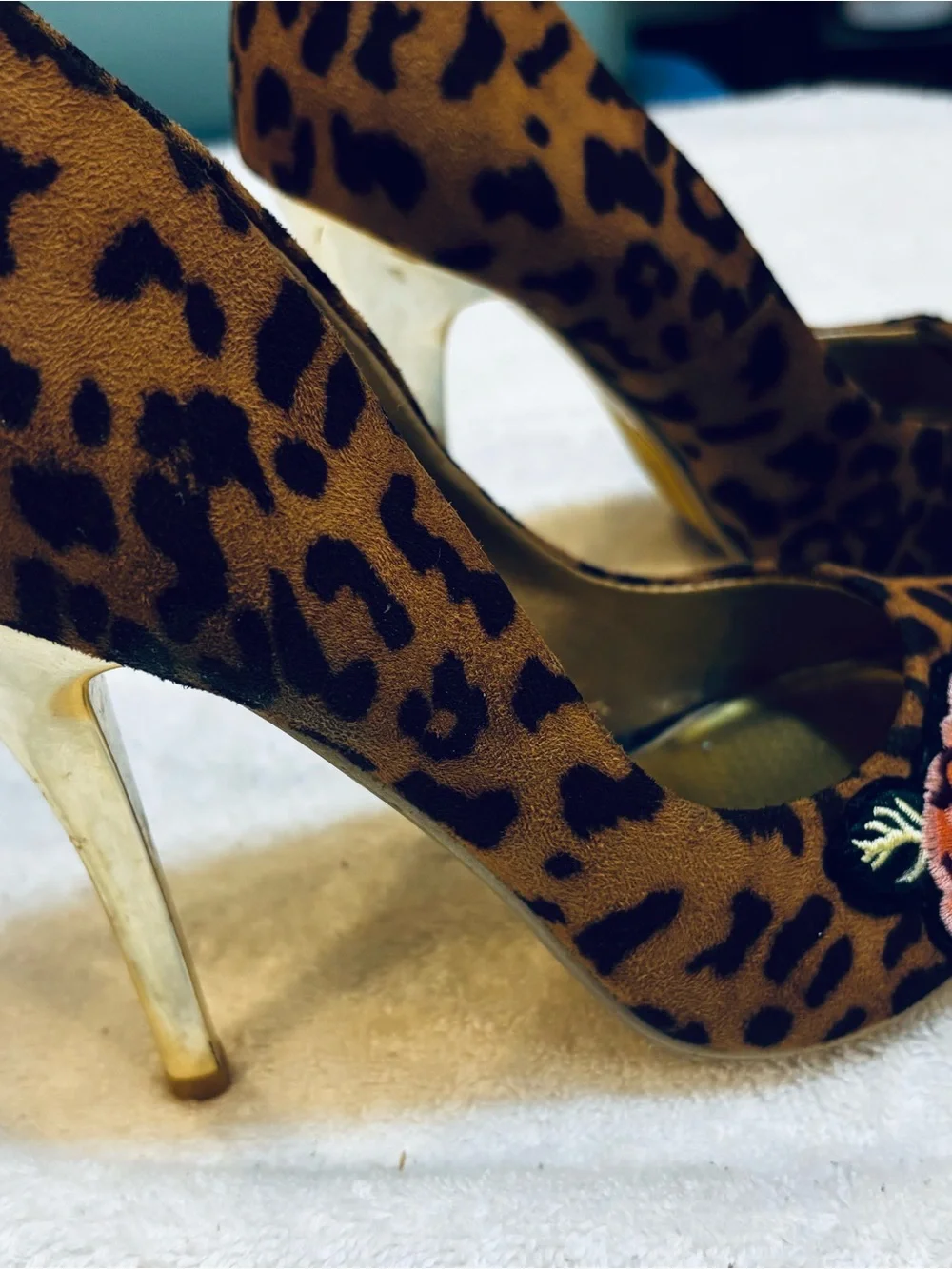 Almost Brand New Heels By NOT JUST PUMP - Size 6.5 - Heel Height 4” - box 87